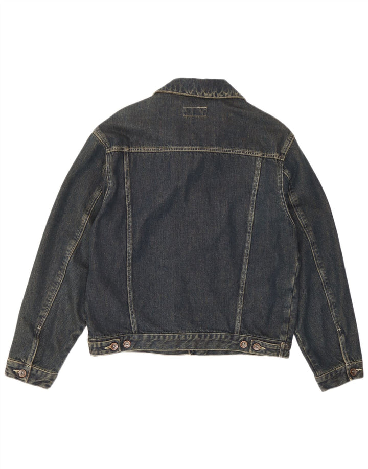 Jachetă de blugi pentru bărbați WPM UK 38, bumbac albastru mediu