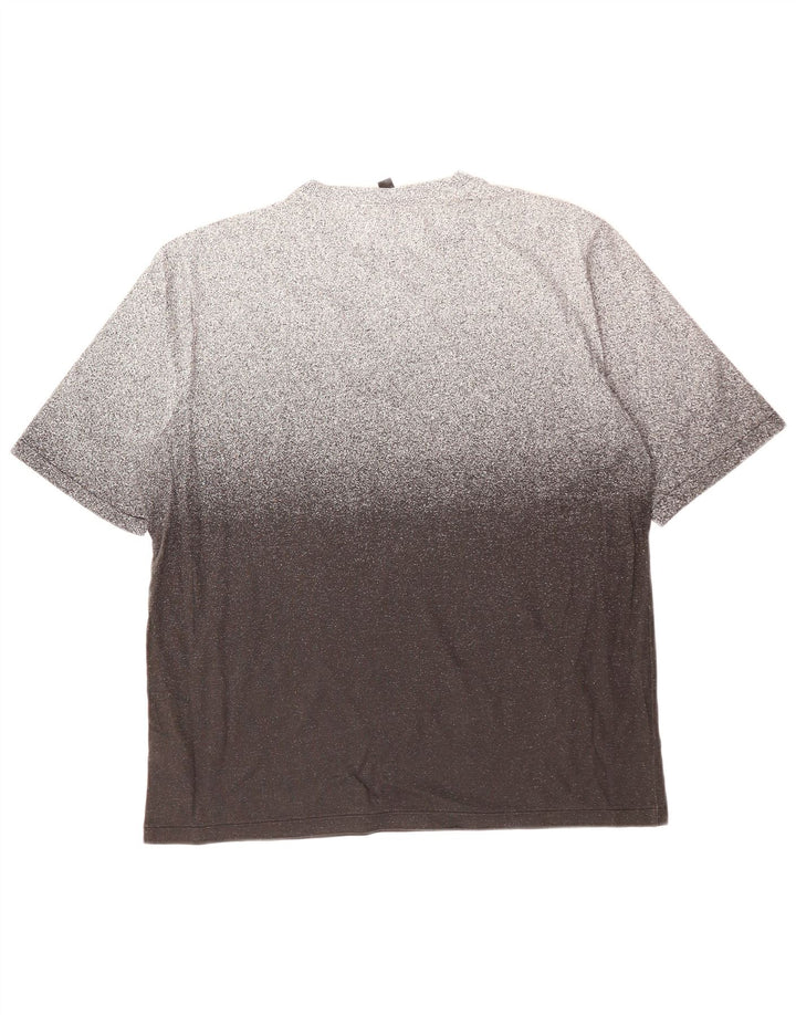 Tricou Cos pentru bărbați Top mare, gri bumbac cu pete