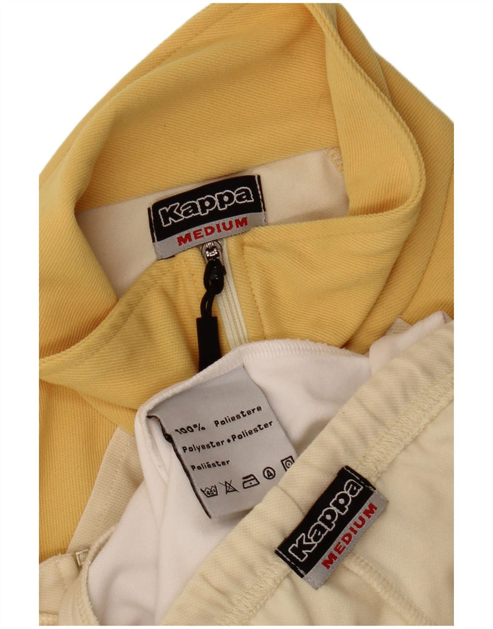 Trening complet Kappa pentru femei UK 14 Medium Yellow Colorblock Poliester