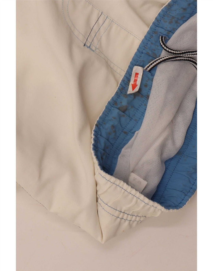 Pantaloni scurți de înot grafic Colmar pentru bărbați IT 52 Poliester alb mare