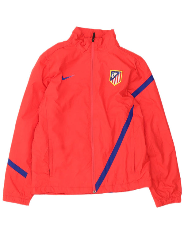Jachetă de trening pentru băieți Nike 12-13 ani, mare, roșu, poliester color bloc