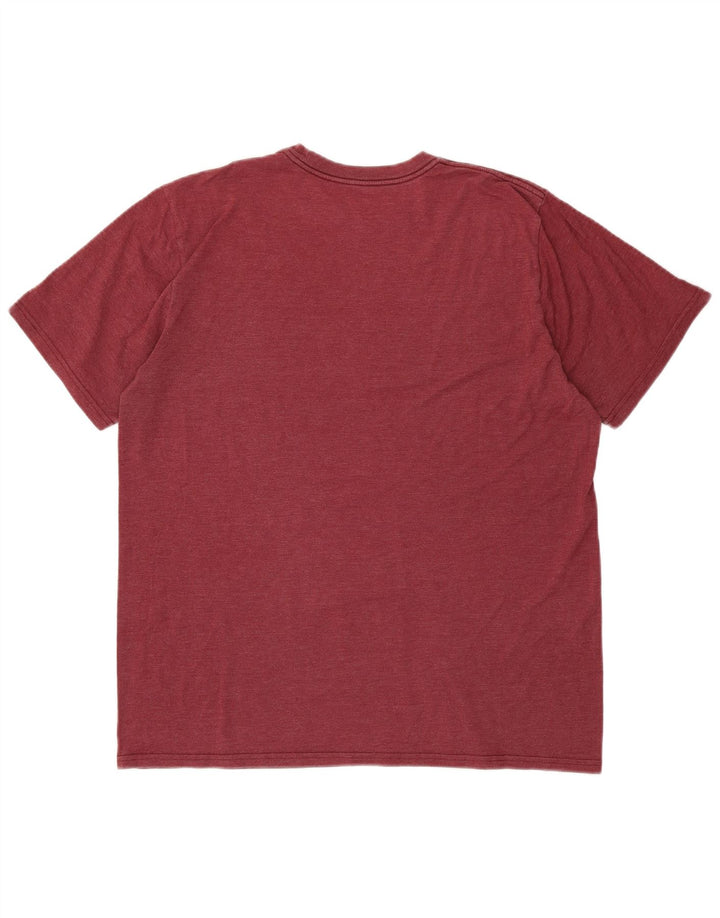 Tricou grafic Chuck Taylor CONVERSE pentru bărbați Top Medium Maroon