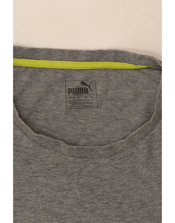 Tricou cu grafică Puma pentru bărbați Top 2XL, gri pătat