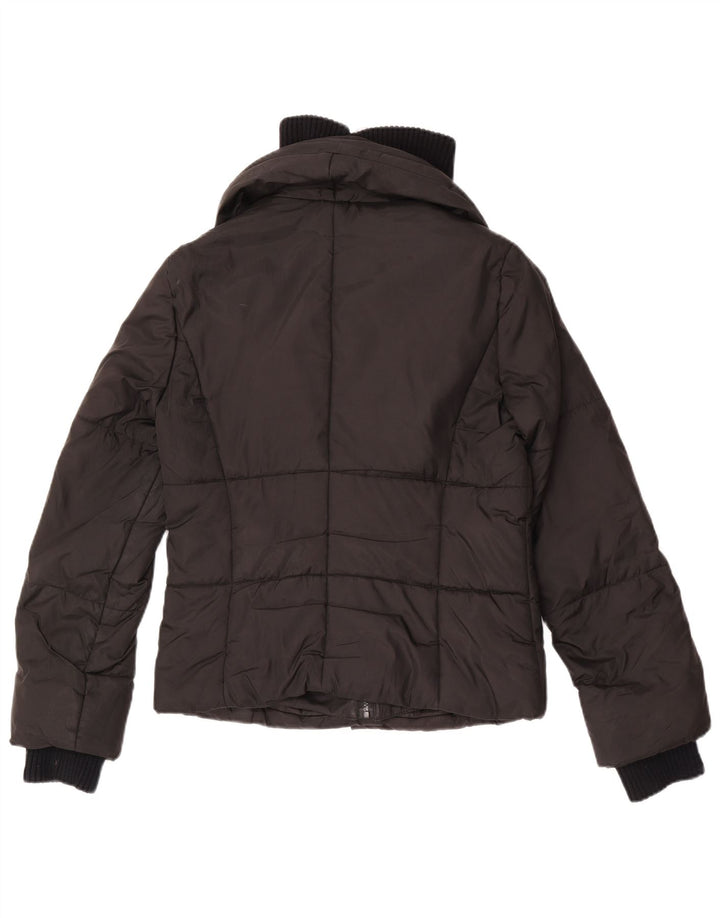 Jachetă Căptușită pentru Damă Zara EU 38 Mic Negru Poliester