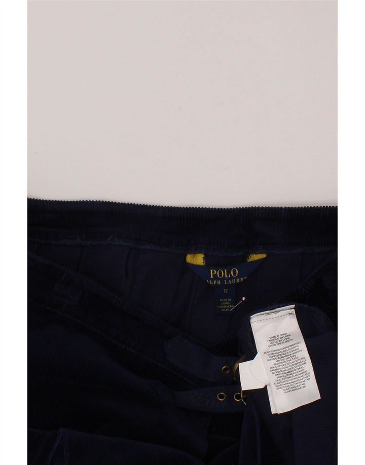 Fusta POLO RALPH LAUREN pentru fete 11-12 ani W28 bleumarin bumbac