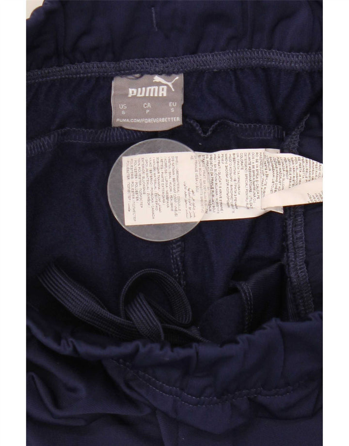 Pantaloni de trening Puma pentru femei Joggeri UK 10 Poliester bleumarin mic