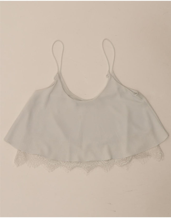 Top camis pentru femei Zara UK 10 Small White