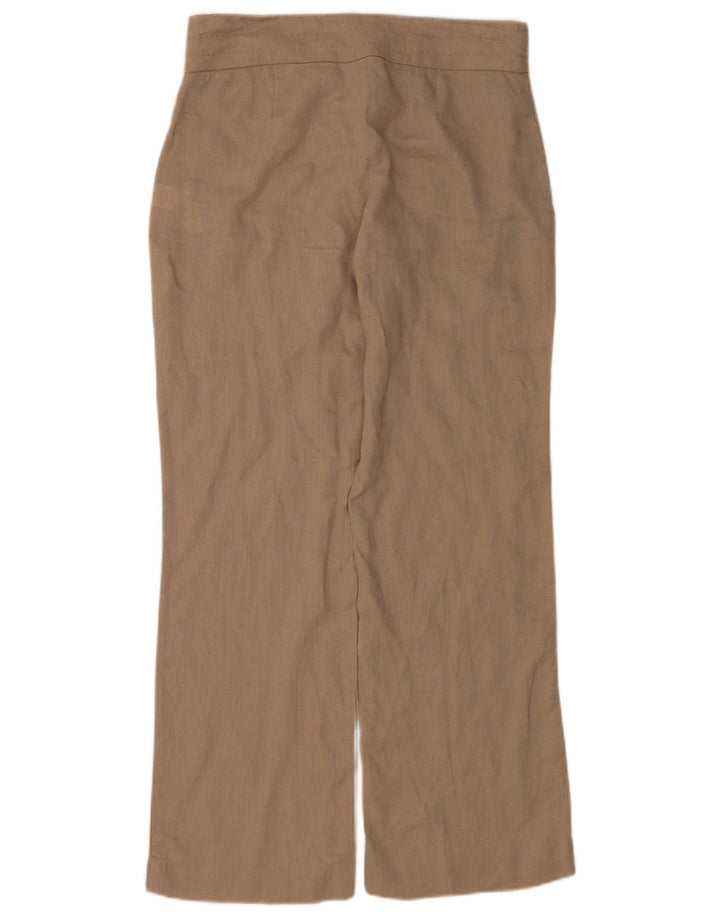 Pantaloni drepti pentru femei Zara Mediu L28 L29 Bej In