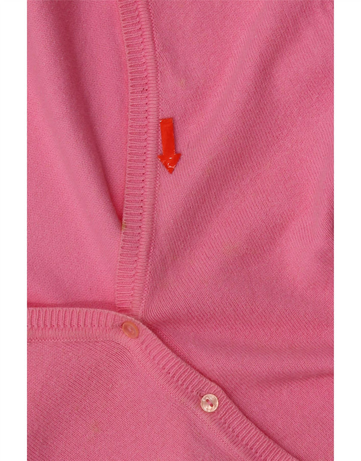 Pulover cardigan pentru femei Zara UK 10 mic roz