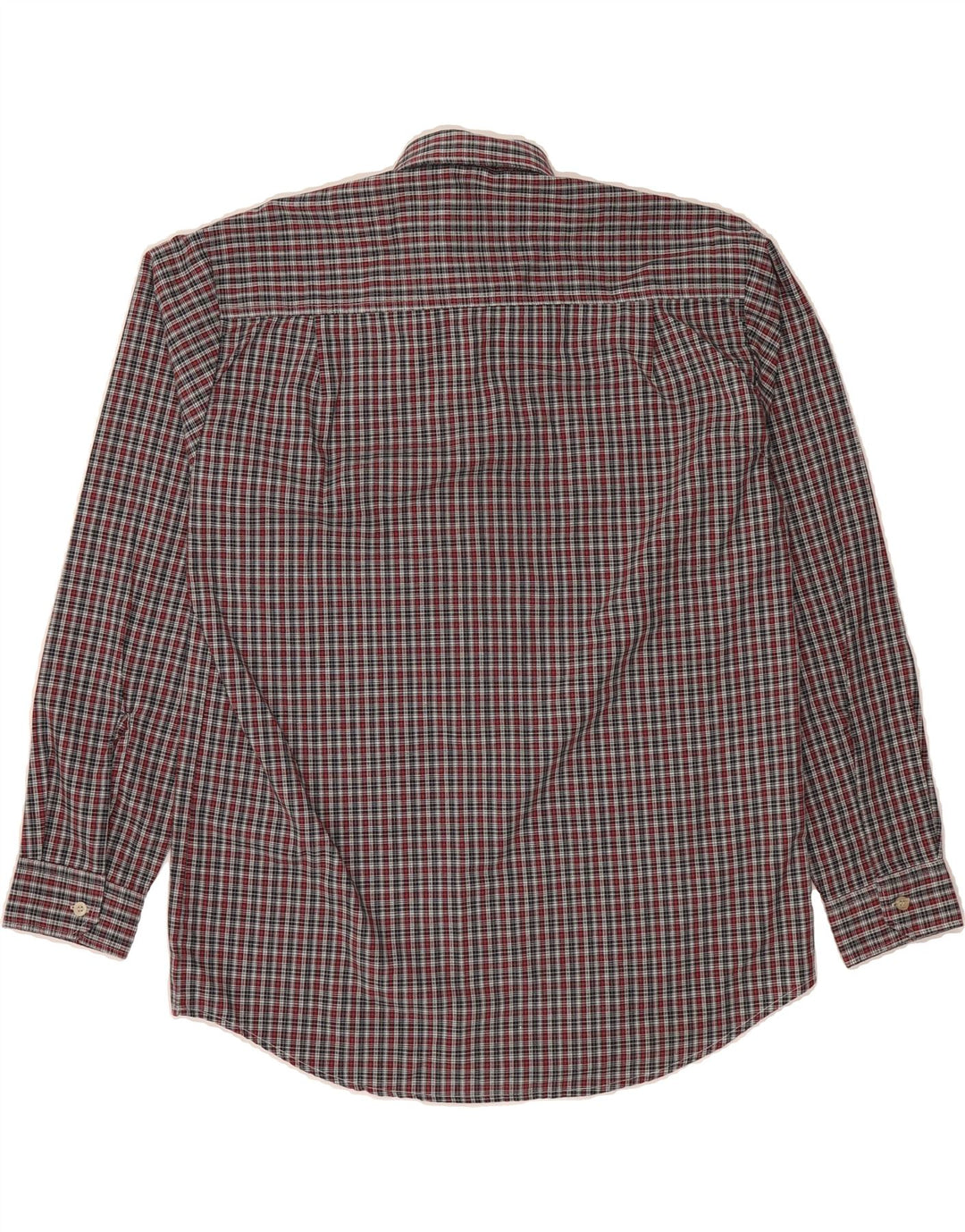 CHAMPION Mens Flannel Shirt Size 41/42 Large Red Check Polyester Vintage Champion and Second-Hand Champion from Messina Hembry 