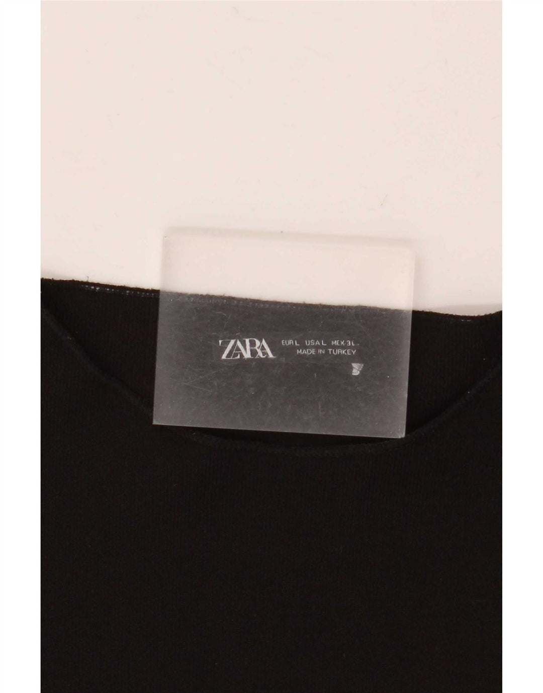 Rochie teacă pentru femei Zara UK 14 mare neagră