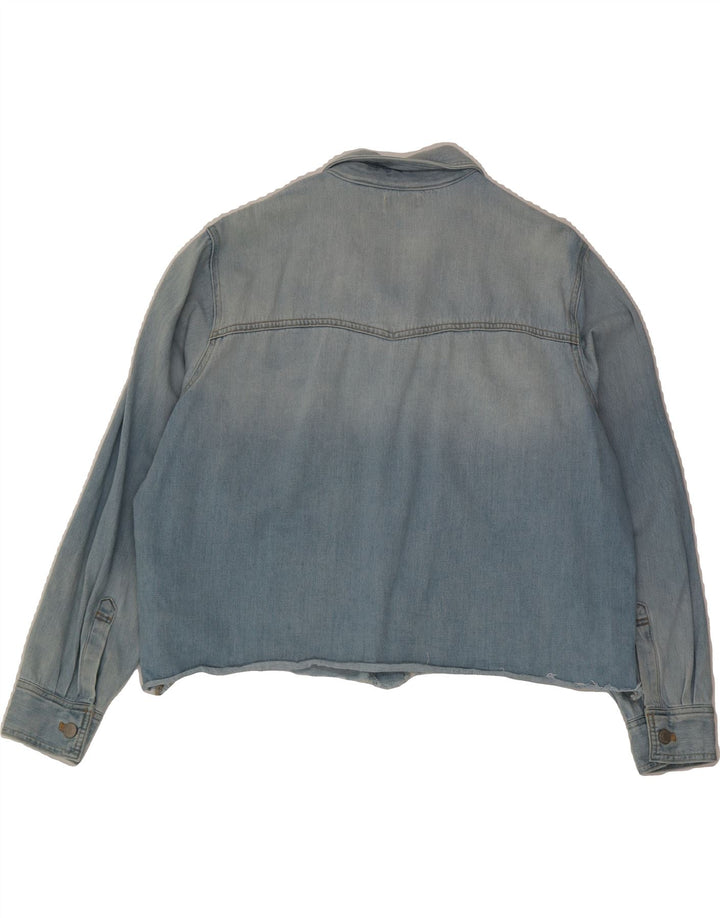 LEVI'S Womens Denim Jacket UK 14 Medium Blue Cotton Vintage Levi's and Second-Hand Levi's from Messina Hembry 