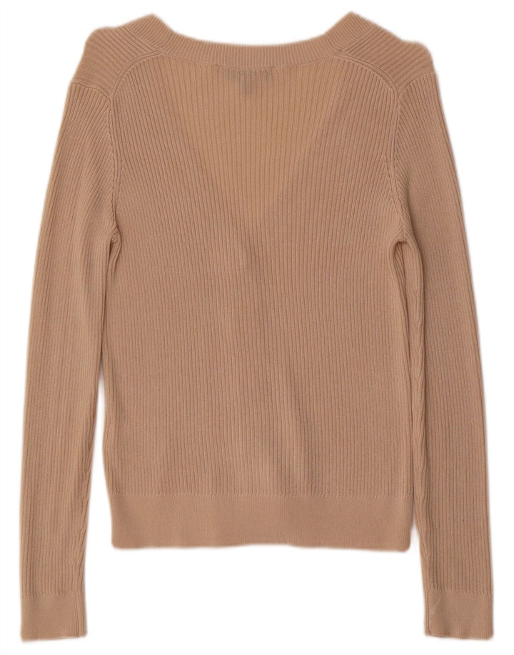 Pulover cardigan pentru femei Phase Eight UK 8 Small Beige Viscose