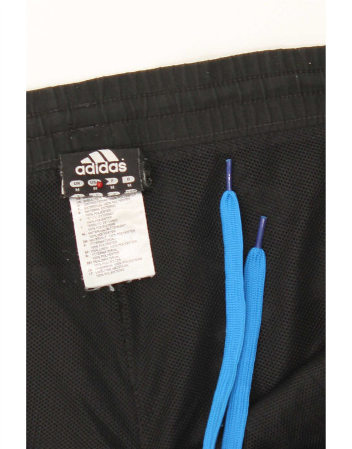 Pantaloni scurți sport pentru bărbați Adidas, poliester mediu negru