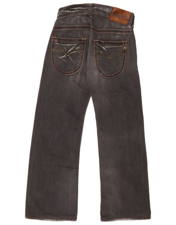 Replay Jeans Bootcut pentru femei W26 L27 bumbac gri