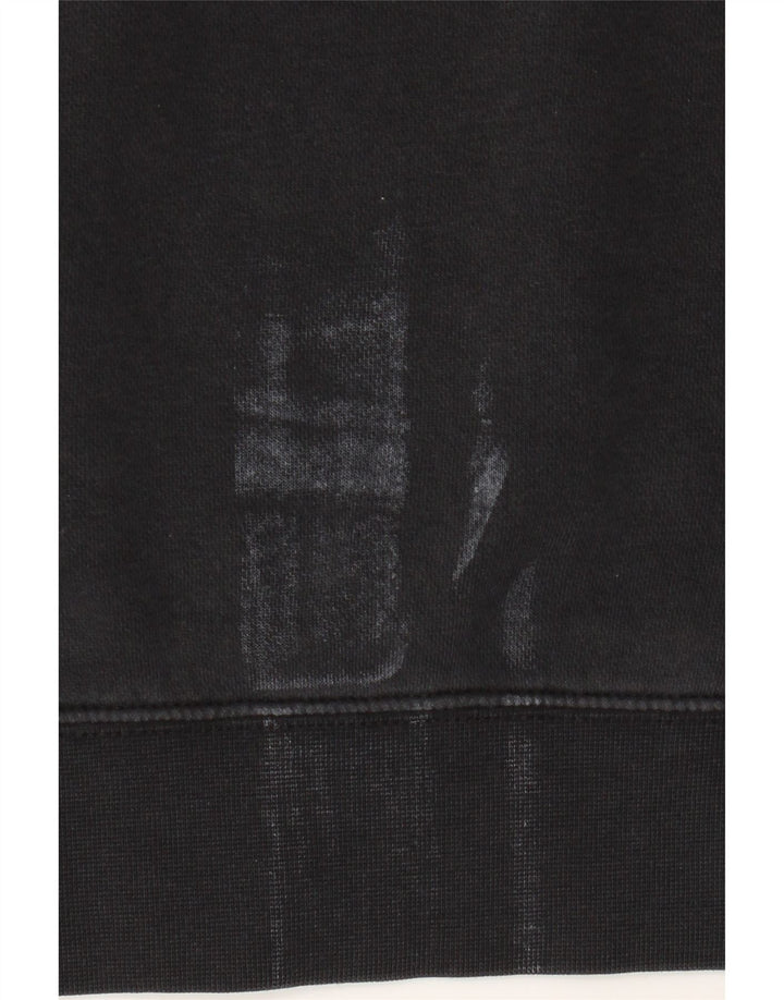 Pulover Nike Grafic pentru bărbați, bumbac mediu negru