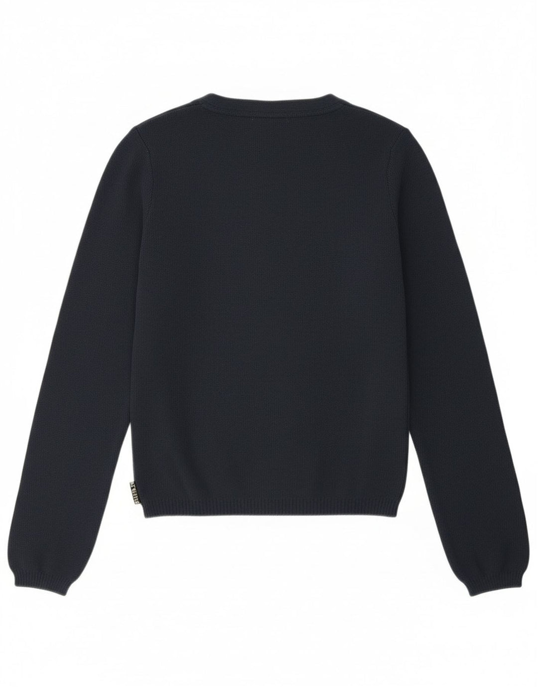 Pulover Playlife cardigan crop pentru femei UK 12 Medium Bleumarin Poliamidă