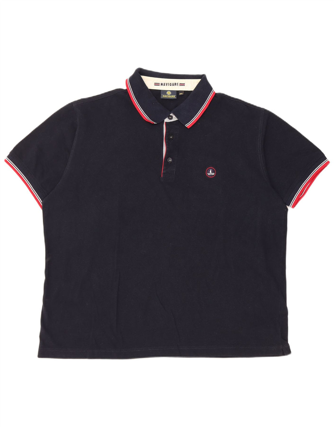 NAVIGARE tricou polo pentru bărbați 3XL bumbac bleumarin