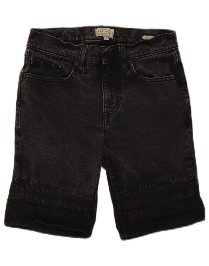 Pantaloni scurți din denim pentru femei Jack Wills Slim Fit W28 Medium Black