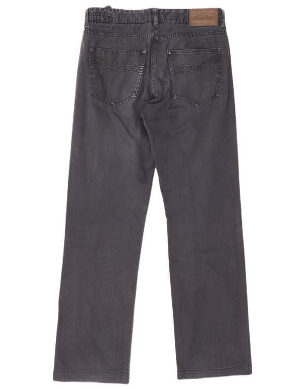 Massimo Dutti Blugi bărbați drepte EU 40 Medium W31 L30 Bumbac bleumarin