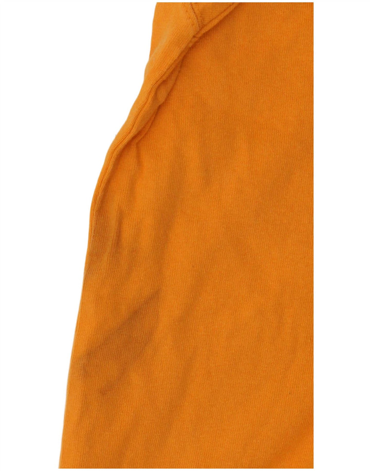 Tricou Nike pentru bărbați, cu croiala lejeră, top din bumbac portocaliu mediu