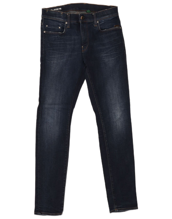 Blugi skinny G-STAR Revend pentru femei W30 L32 bumbac bleumarin