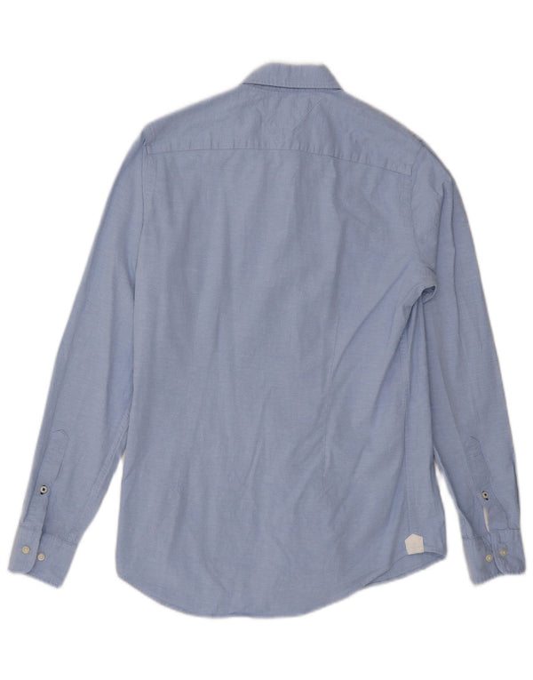 Cămașă Slim Fit Tommy Hilfiger pentru bărbați, bumbac, albastru