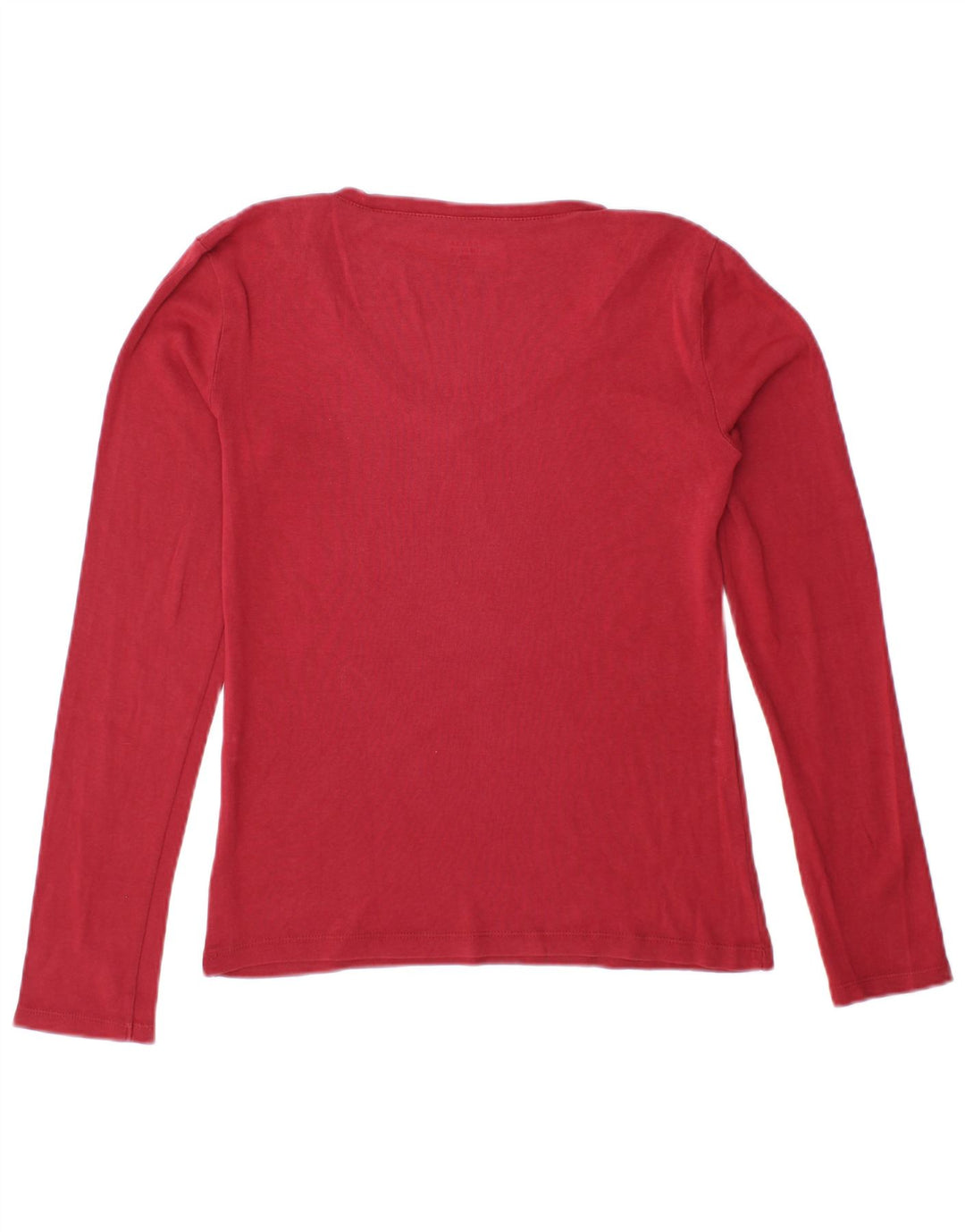TOMMY HILFIGER Top pentru femei cu mânecă lungă UK 10 Small Red