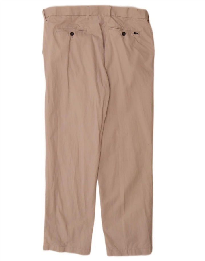 Pantaloni de costum pentru bărbați Marks & Spencer, cu ajustare normală, L36 L31, bumbac gri