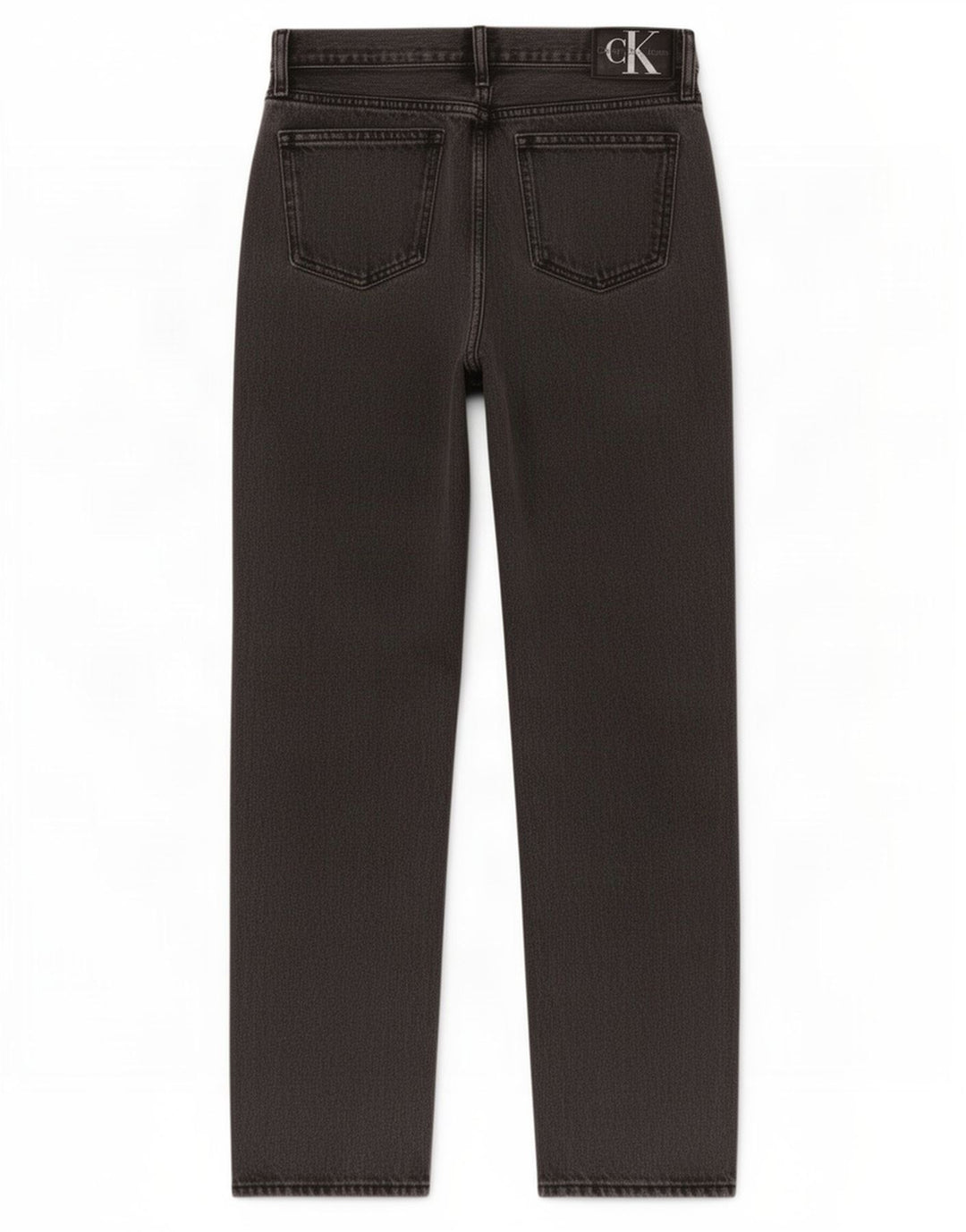 Blugi drepti pentru femei Calvin Klein W27 L30 gri