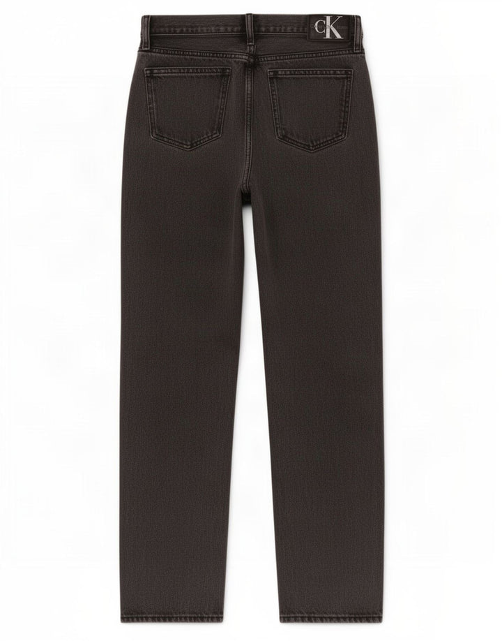 Blugi drepti pentru femei Calvin Klein W27 L30 gri