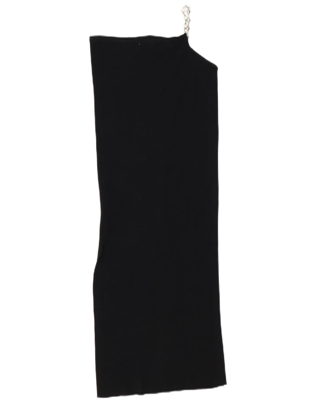 Rochie pentru femei Zara cu un umăr UK 10 Mic Negru Viscoză