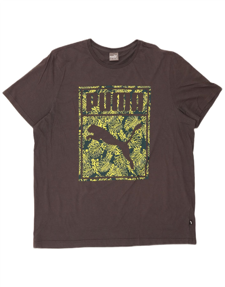 Tricou grafic pentru bărbați PUMA Top 2XL gri