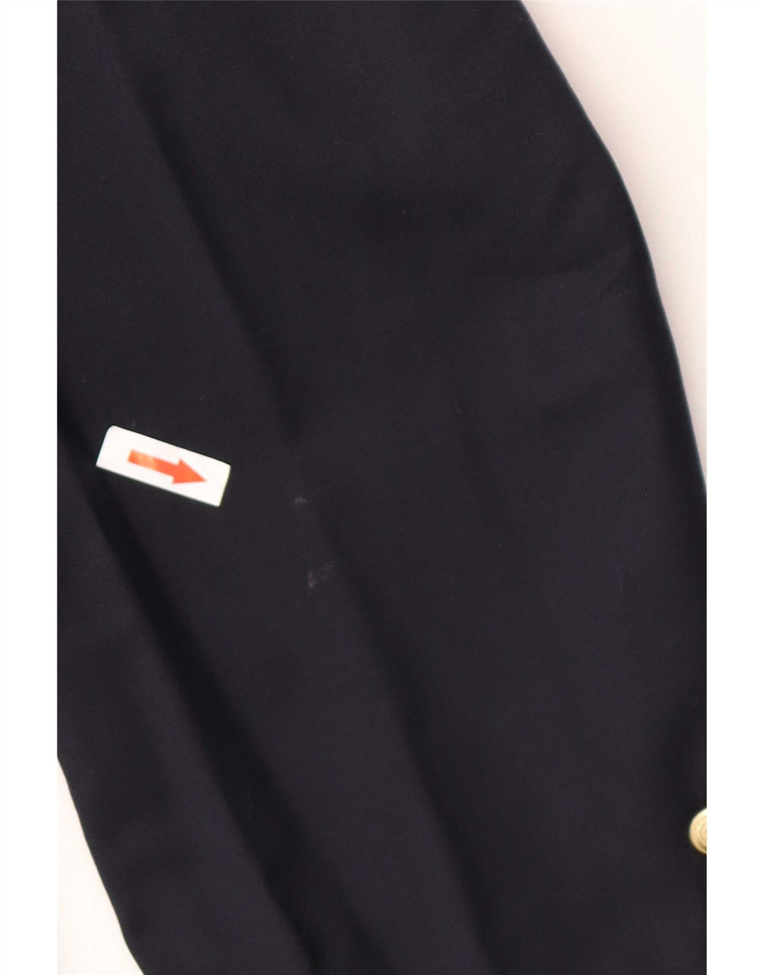 Jachetă Blazer cu 1 buton pentru bărbați, cu tăiere obișnuită, Marea Britanie 44 2XL, lână nouă, albastru bleumarin