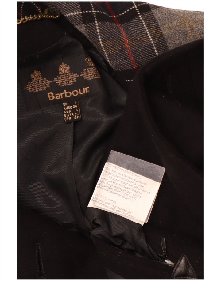 Trench pentru femei Barbour UK 8 Lână neagră mică