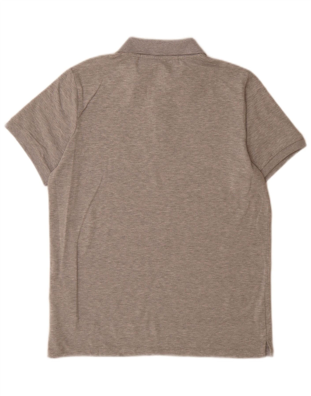 Tricou polo cu grafică Karl Lagerfeld pentru bărbați, bumbac cu pete gri mediu
