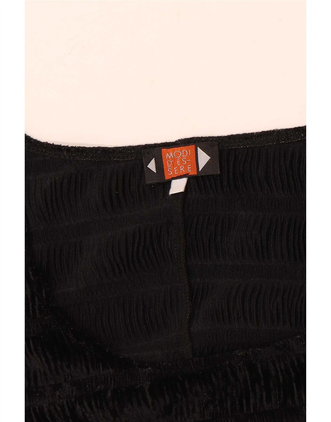 Bluză Vintage pentru femei UK 10 Small Black