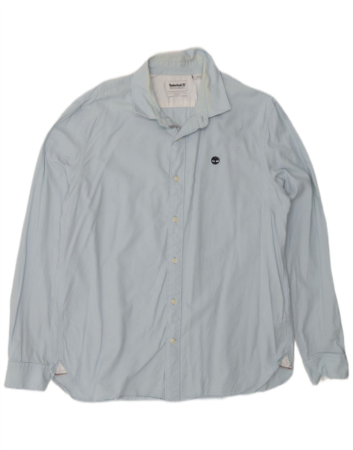 Cămașă Timberland Slim Fit XL Bumbac Albastru
