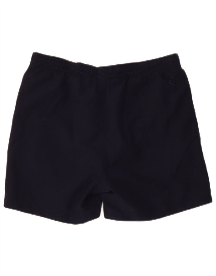 Pantaloni scurti sport Puma pentru băieți 13-14 ani poliester bleumarin