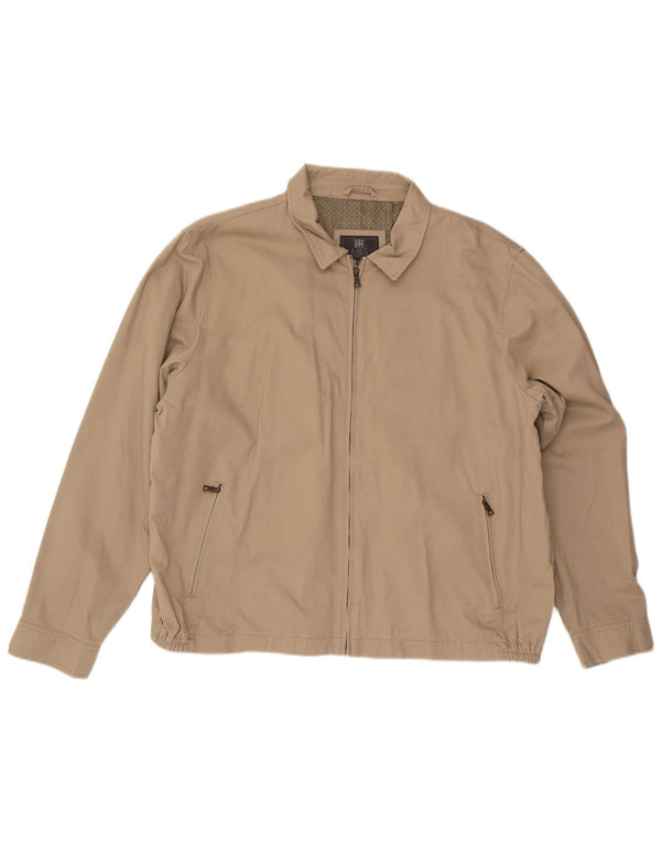 Geacă bomber pentru bărbați Marks & Spencer UK 44 2XL bumbac bej