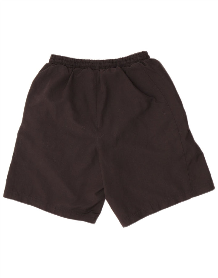 Pantaloni scurți de înot grafic Umbro pentru bărbați, negru mediu, poliester color bloc