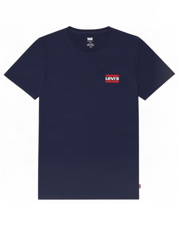 Tricou pentru bărbați Levi's Slim Top Medium Bleumarin Bumbac