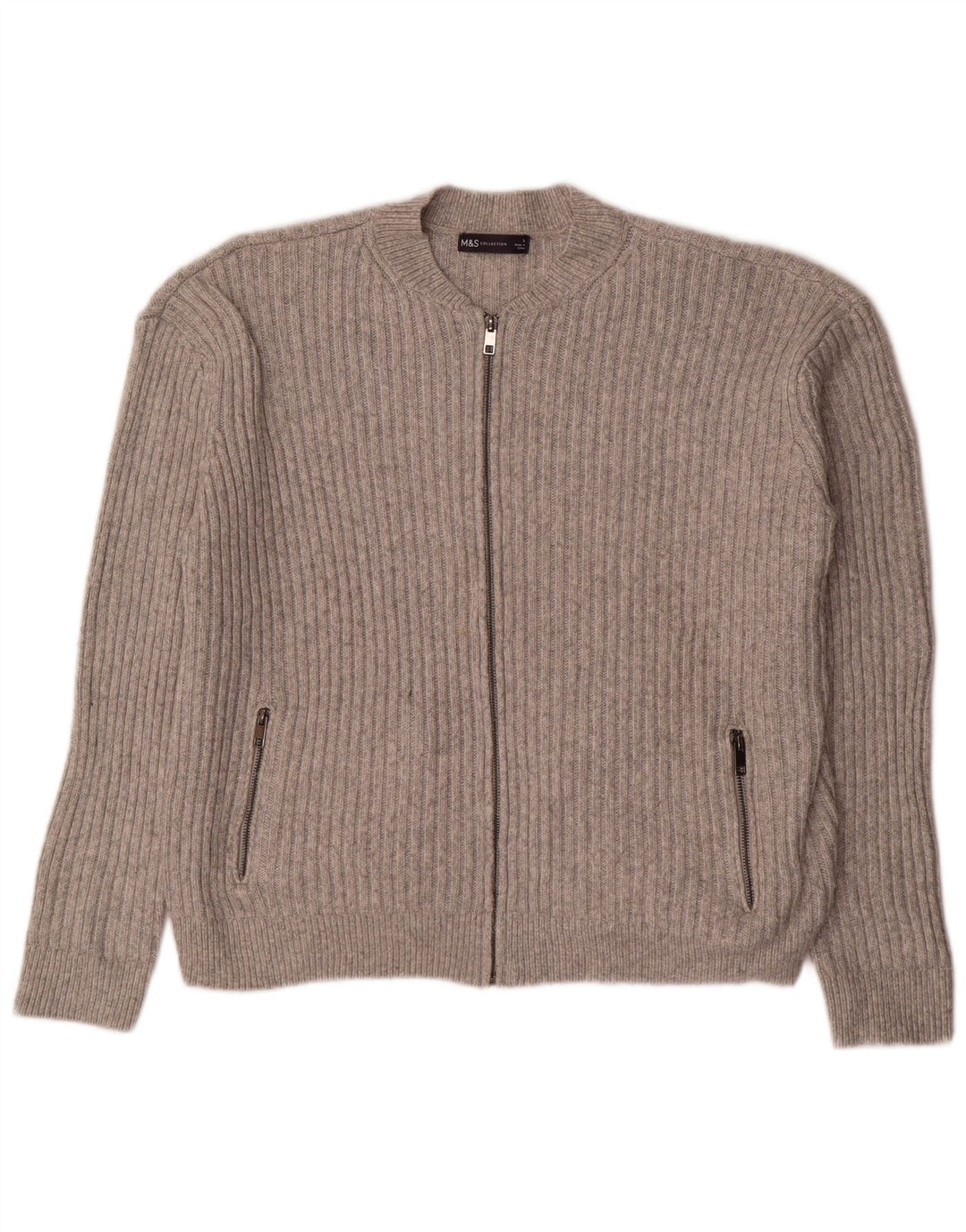 Marks & Spencer Pulover oversize cardigan pentru femei UK 16 Large Gri