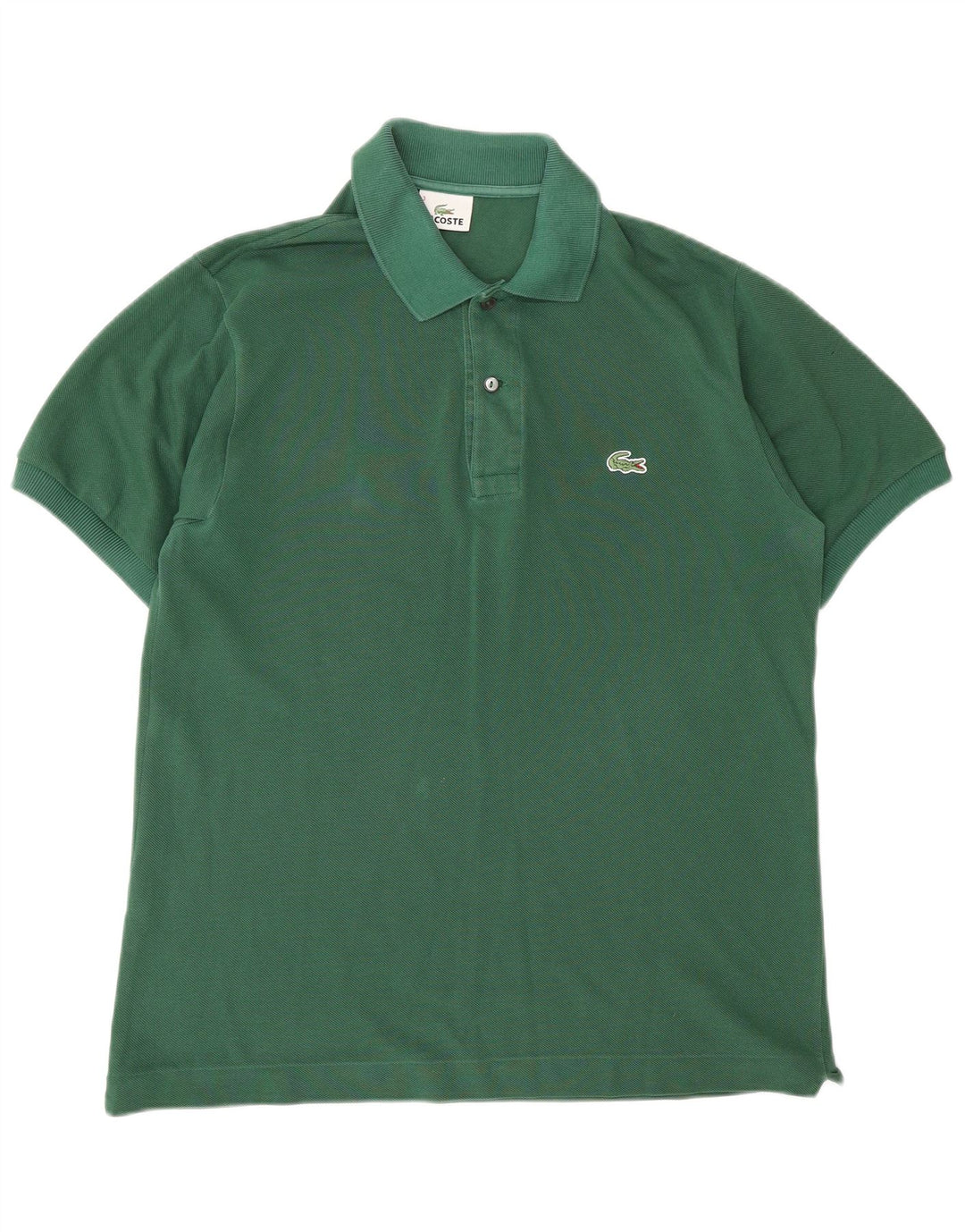 Tricou polo pentru bărbați LACOSTE Mărimea 3 Bumbac verde mic