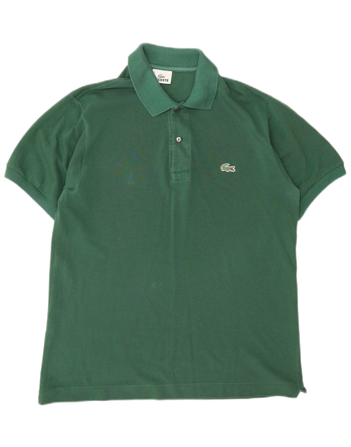 Tricou polo pentru bărbați LACOSTE Mărimea 3 Bumbac verde mic