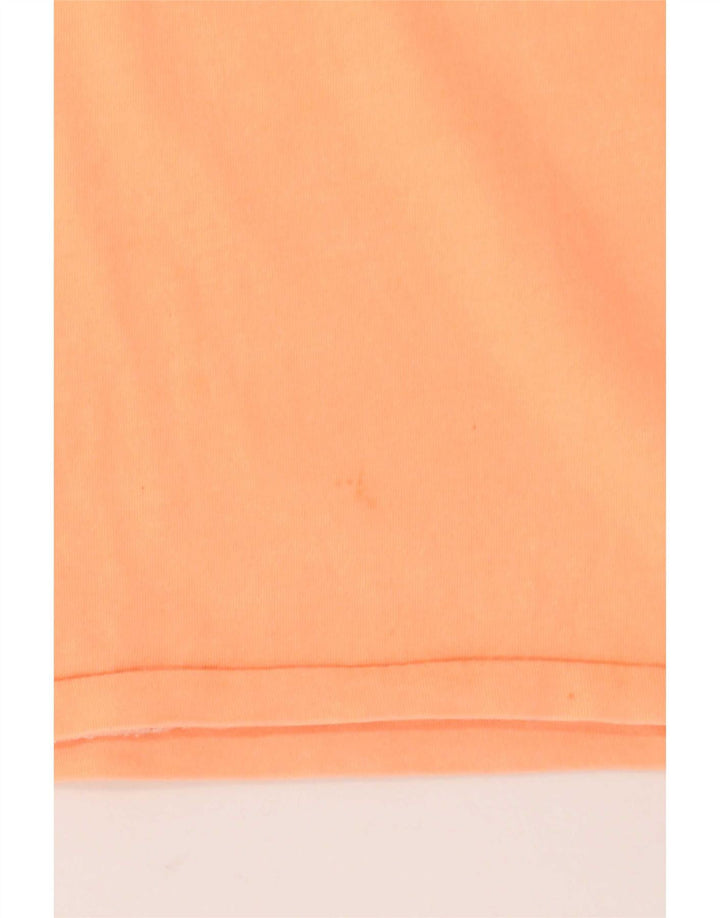 Tricou grafic Sundek pentru bărbați Top mare din bumbac portocaliu