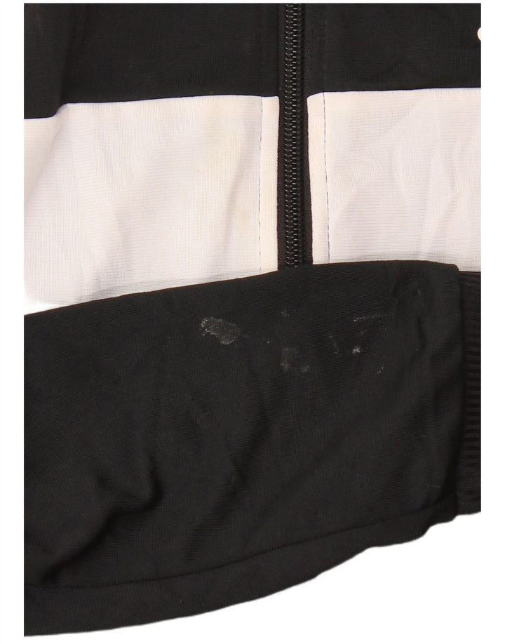 Jachetă de trening pentru băieți Adidas 9-10 ani, negru, poliester