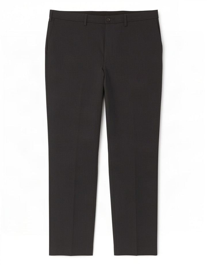 Marks & Spencer Pantaloni de costum slim pentru bărbați L38 L31 poliester gri