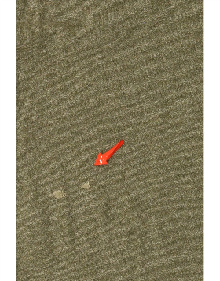 Tricou Superdry pentru bărbați Top XL Kaki Flecked