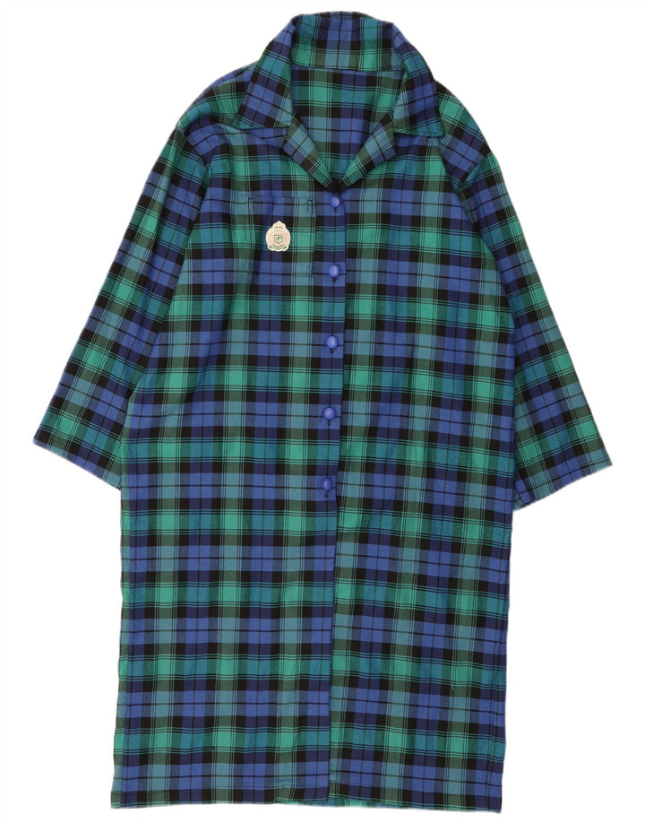 Rochie cămașă pentru femei VINTAGE UK 16, verde, mare